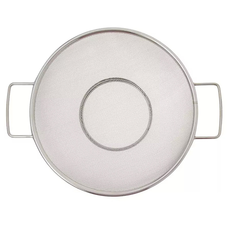 Rổ inox Echo Metal 20cm có quai cầm thương hiệu ECHO METAL