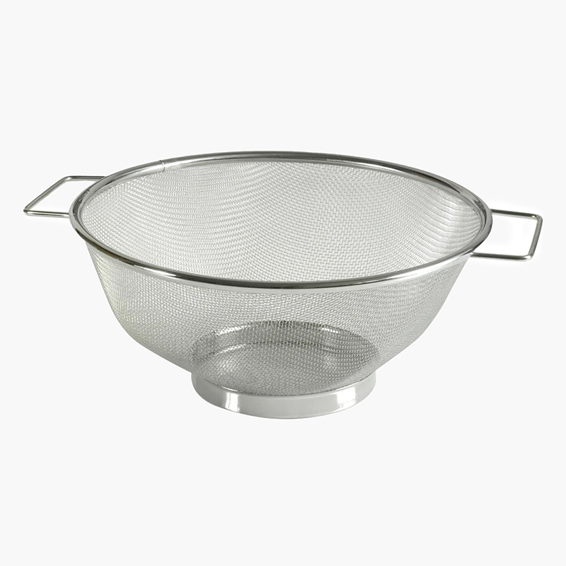 Rổ inox Echo Metal 20cm có quai cầm