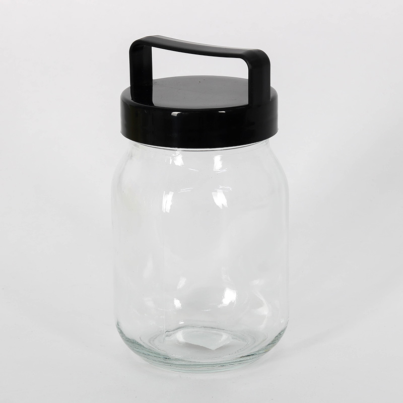 Hũ thuỷ tinh 450ml Nắp có quai cầm (Nhiều mẫu)-Giao mẫu ngẫu nhiên thương hiệu ECHO METAL