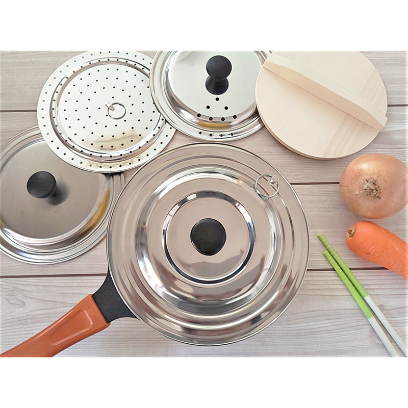 Nắp nồi inox 21cm thương hiệu ECHO METAL