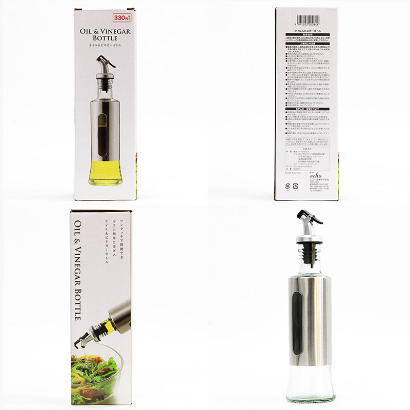 Bình đựng dầu ăn, gia vị có vòi 300ml thương hiệu ECHO METAL