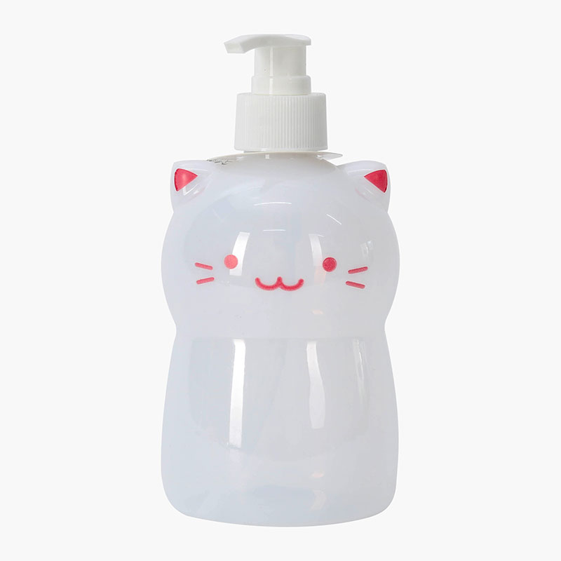 Bình nhựa vòi bơm 500ml hình mèo (Nhiều mẫu)-Giao mẫu ngẫu nhiên thương hiệu ECHO METAL
