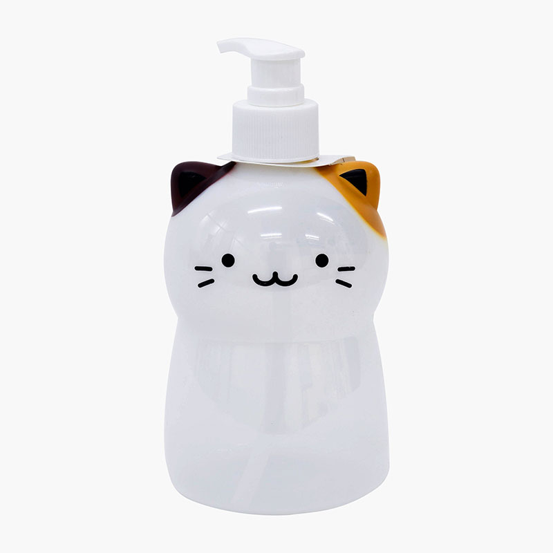 Bình nhựa vòi bơm 500ml hình mèo (Nhiều mẫu)-Giao mẫu ngẫu nhiên thương hiệu ECHO METAL