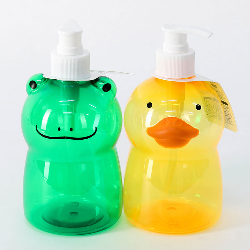 Bình nhựa vòi bơm 500ml hình thú (Nhiều mẫu)-Giao mẫu ngẫu nhiên thương hiệu ECHO METAL