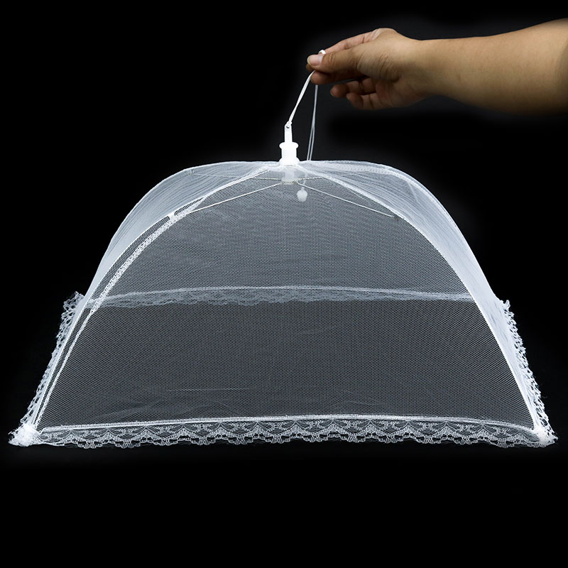 Lồng bàn vải gấp gọn 42x42cm thương hiệu ECHO METAL