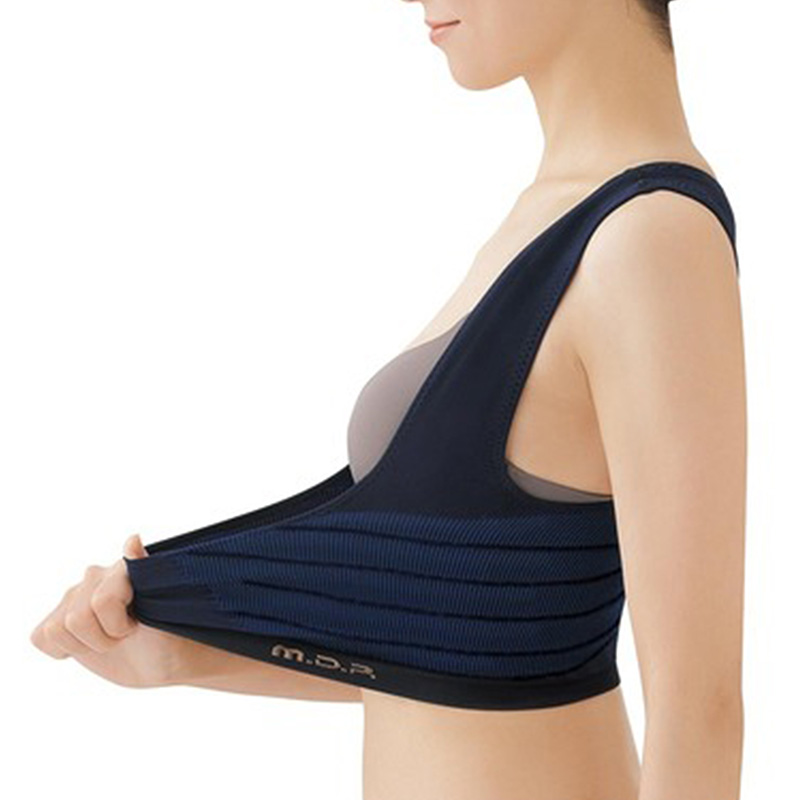 Áo lót định hình chống gù lưng Nhật Bản L-LL (Đen) thương hiệu 