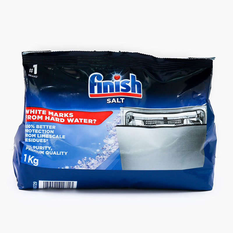 Muối chuyên dùng máy rửa chén bát Finish 1kg thương hiệu FINISH