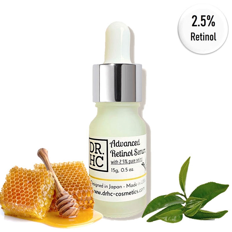 Siêu Tinh Chất 2.5% Retinol Ngừa Mụn, Chống Lão Hóa, Xóa Nếp Nhăn DR.HC Advanced Retinol Serum 15g thương hiệu DR.HC