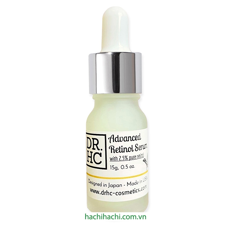 Siêu Tinh Chất 2.5% Retinol Ngừa Mụn, Chống Lão Hóa, Xóa Nếp Nhăn DR.HC Advanced Retinol Serum 15g thương hiệu DR.HC
