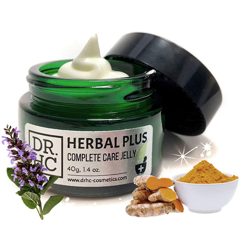 Kem Dưỡng Jelly Organic Cao Cấp Thảo Dược Trị Mụn, Mờ Thâm DR.HC Herbal Plus Complete Care Jelly 40g thương hiệu DR.HC