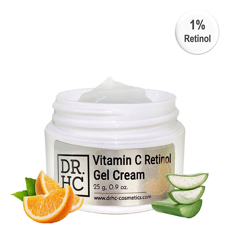 Kem Dưỡng Vitamin C Retinol 1% Trị Mụn & Thâm Sạm Nám (Dạng Gel) DR.HC Vitamin C Retinol Gel Cream 25g thương hiệu DR.HC