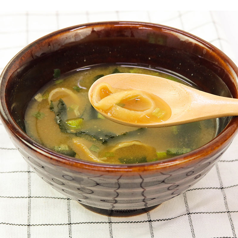 Súp Miso rong biển Wakame ăn liền Hikari Miso Enjuku 156g (8 phần) thương hiệu HIKARI MISO