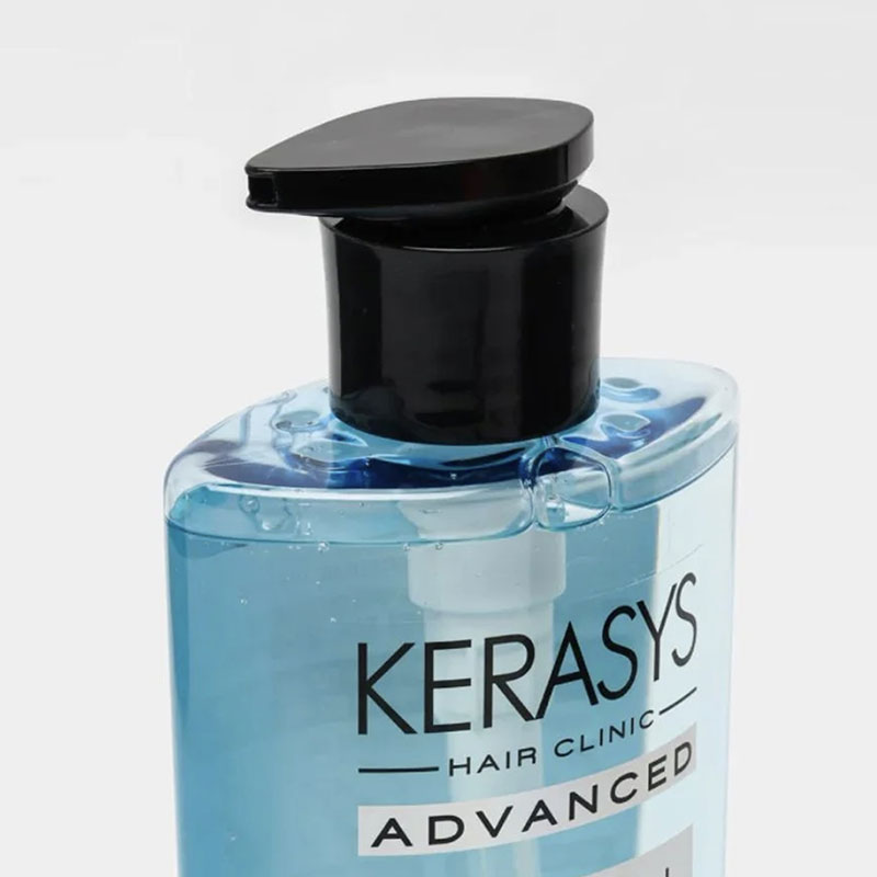 Dầu gội Hàn Quốc dưỡng ẩm mượt Kerasys advanced keratin bond silky moisture 600ml thương hiệu AEKYUNG