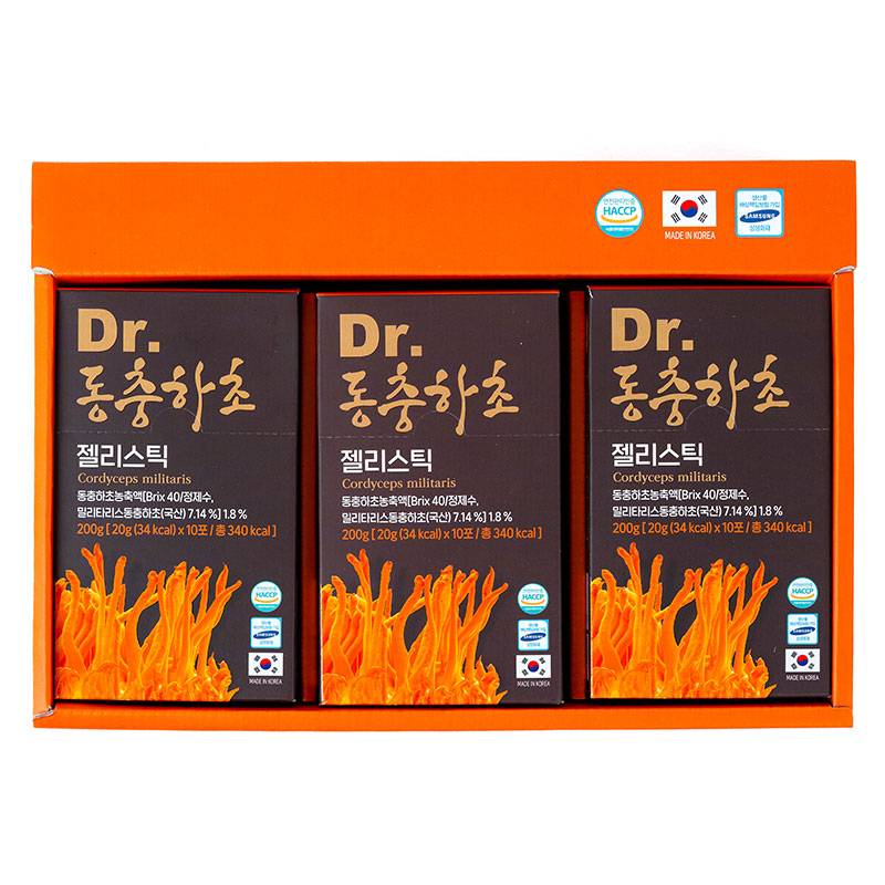 Thạch Đông Trùng Hạ Thảo Hàn Quốc (20g x 30 gói) thương hiệu DREAM CORPORATION