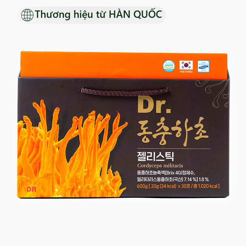 Thạch Đông Trùng Hạ Thảo Hàn Quốc (20g x 30 gói)