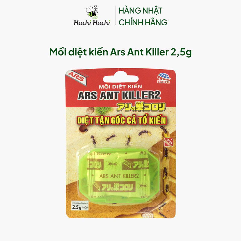 Mồi diệt kiến Ars Ant Killer 2,5g thương hiệu EARTH BIO CHEMICAL