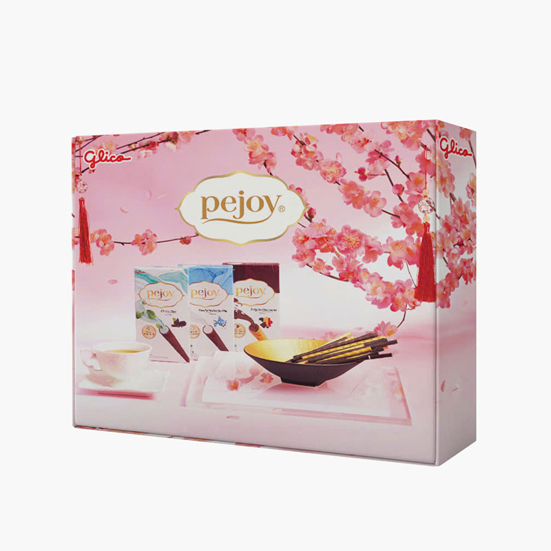 Hộp Tết Bánh Pejoy 99g (3 vị) thương hiệu GLICO