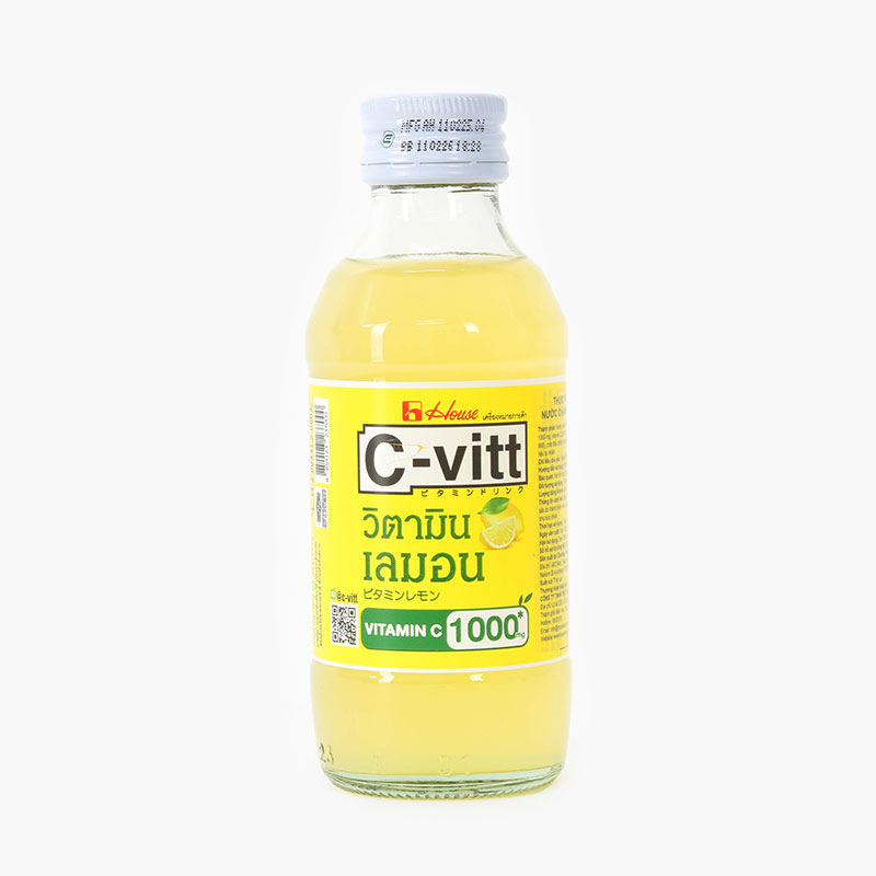 TPBS: Nước chanh Vitamin C C-Vitt 140ml, bổ sung 1000mg Vitamin C