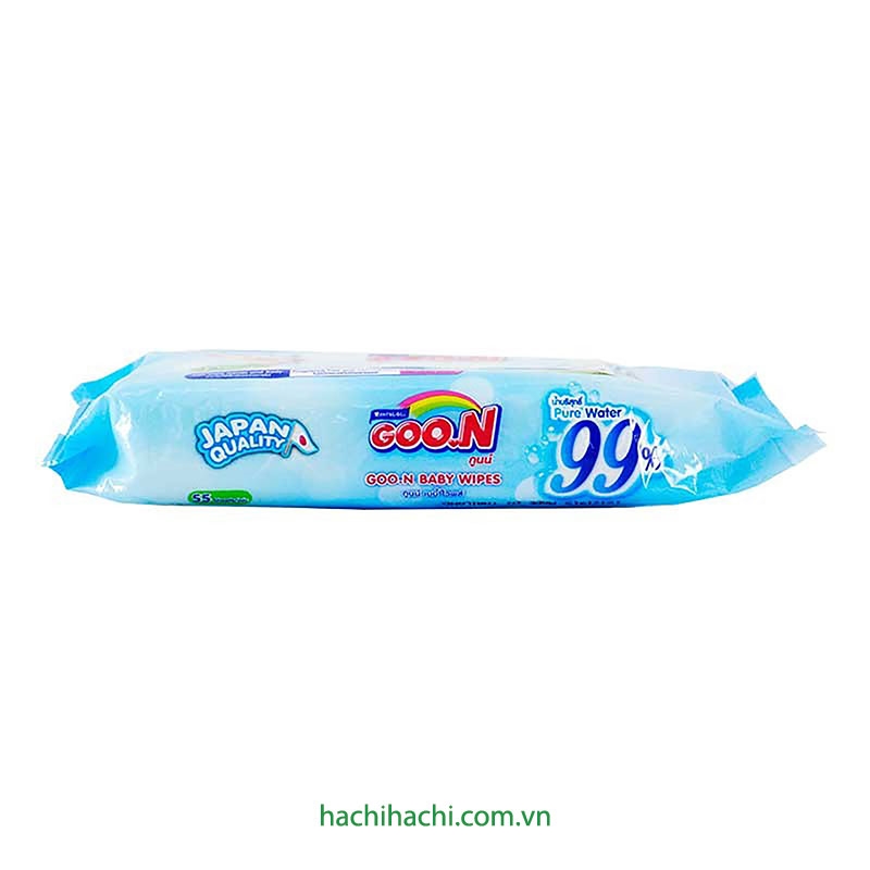 Khăn ướt trẻ em Elleair 55 miếng 13x13cm thương hiệu ELLEAIR