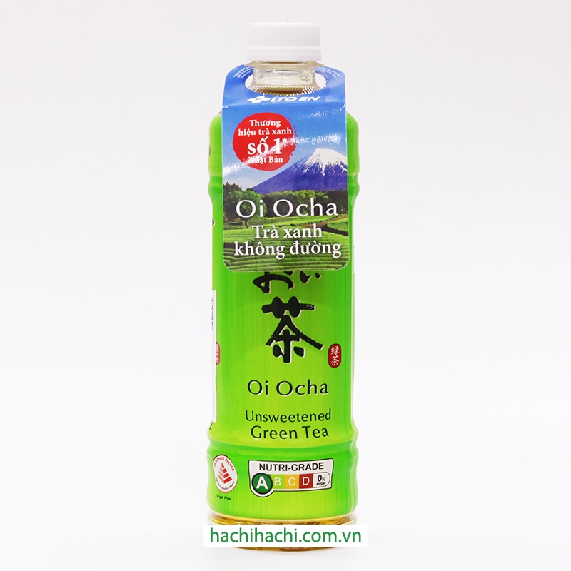 Nước uống trà xanh Oi Ocha Green Tea (500ml) thương hiệu ITOEN