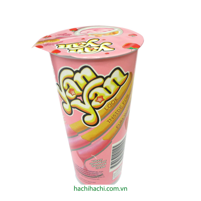 Bánh Yan Yan dâu Meiji 50g