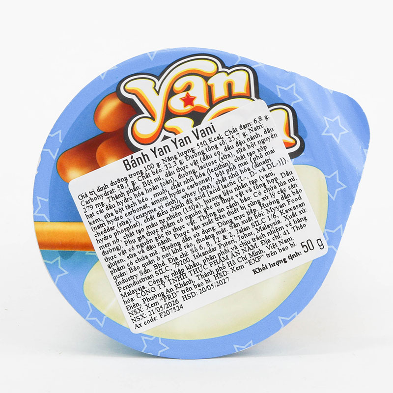 Bánh Yan Yan vani Meiji 50g thương hiệu MEIJI