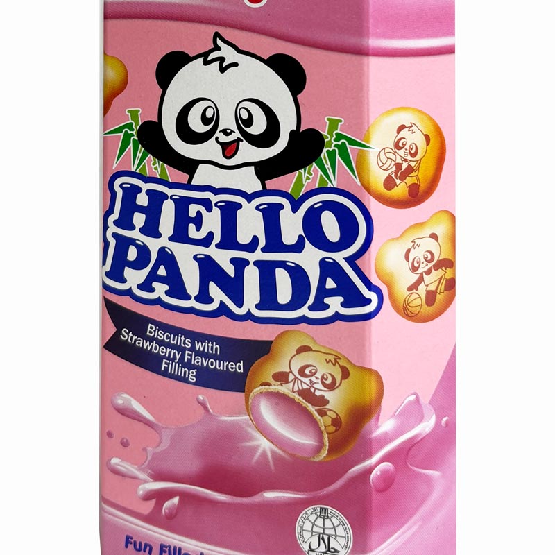 Bánh Hello Panda nhân kem dâu 40g thương hiệu MEIJI