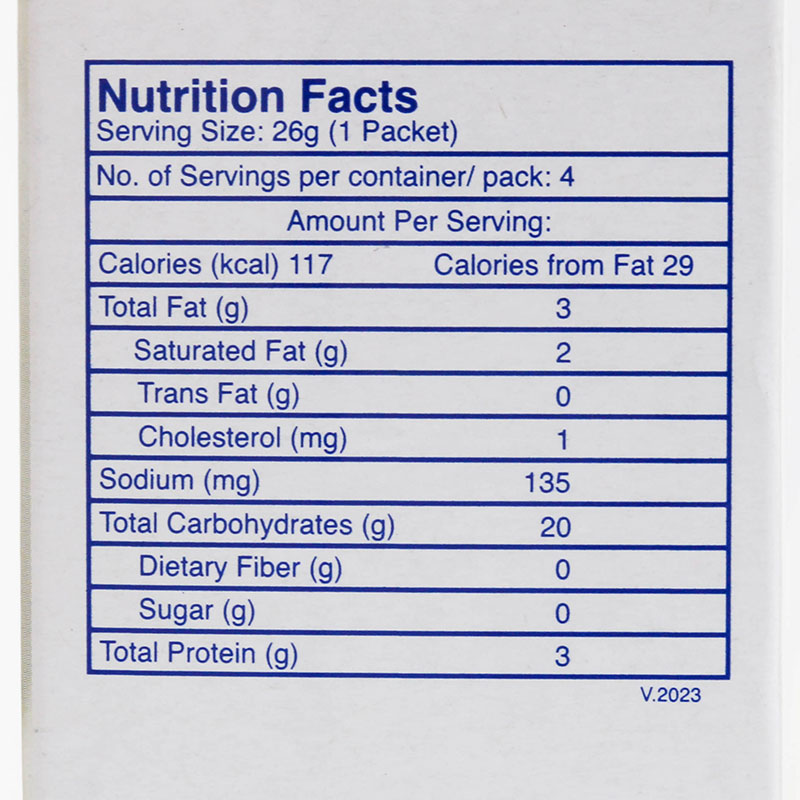 Bánh Plain Cracker Meiji 104g (26g x 4 gói) thương hiệu MEIJI