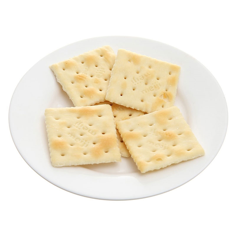 Bánh Plain Cracker Sesame Meiji vị mè 104g (26gx4gói) thương hiệu MEIJI
