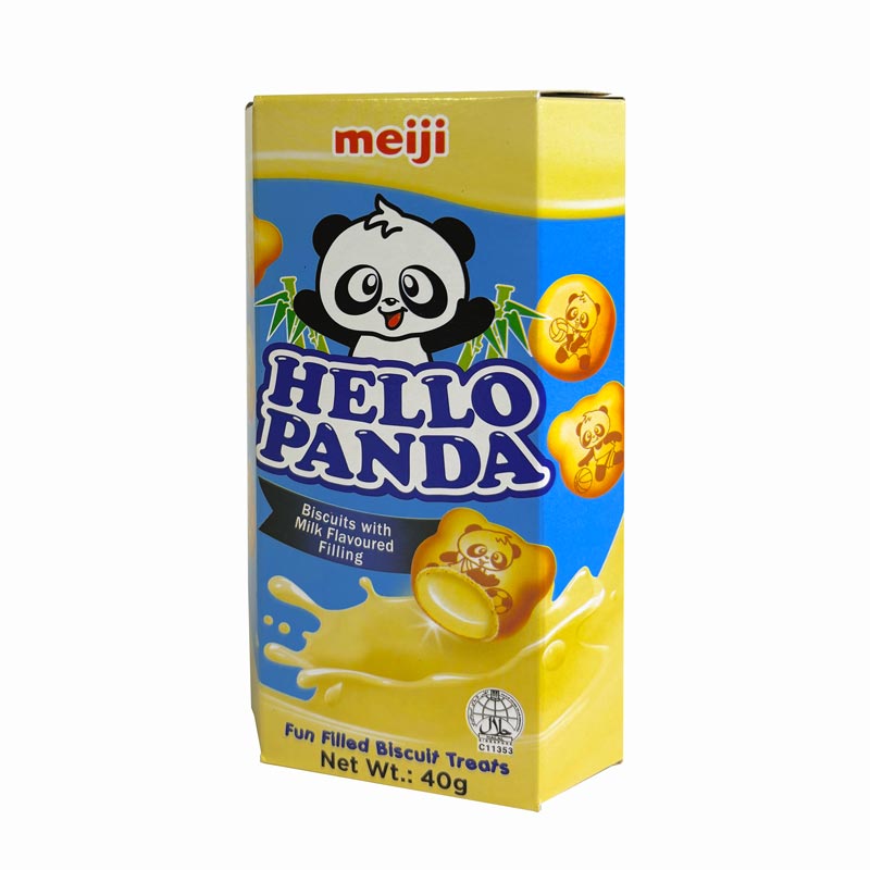 Bánh Hello Panda nhân kem sữa 40g thương hiệu MEIJI