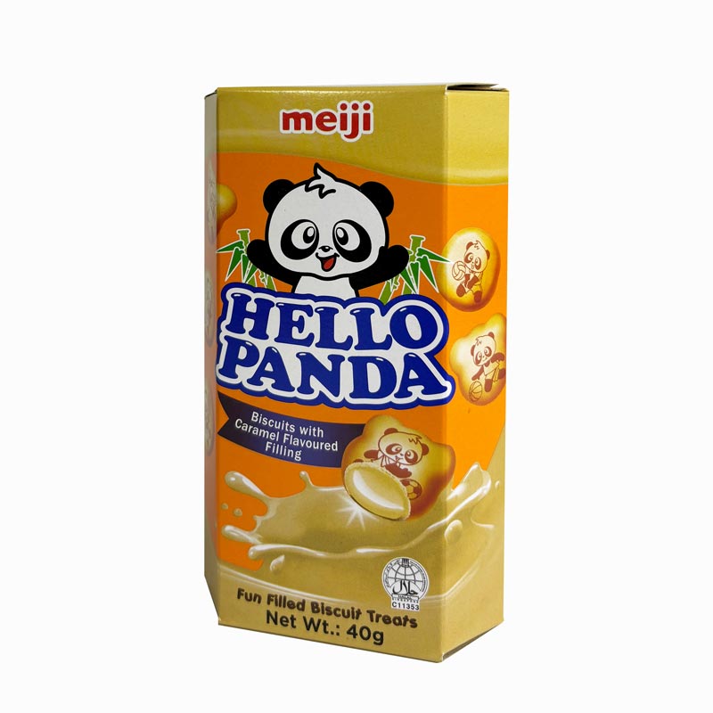 Bánh Hello Panda nhân Caramel 40g thương hiệu MEIJI