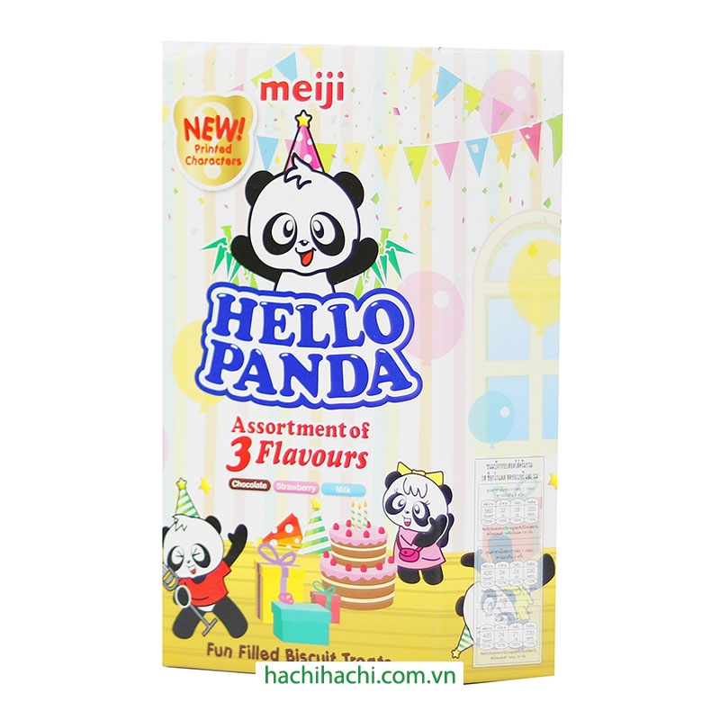 Bánh Hello Panda Mixed Meiji 260g thương hiệu MEIJI