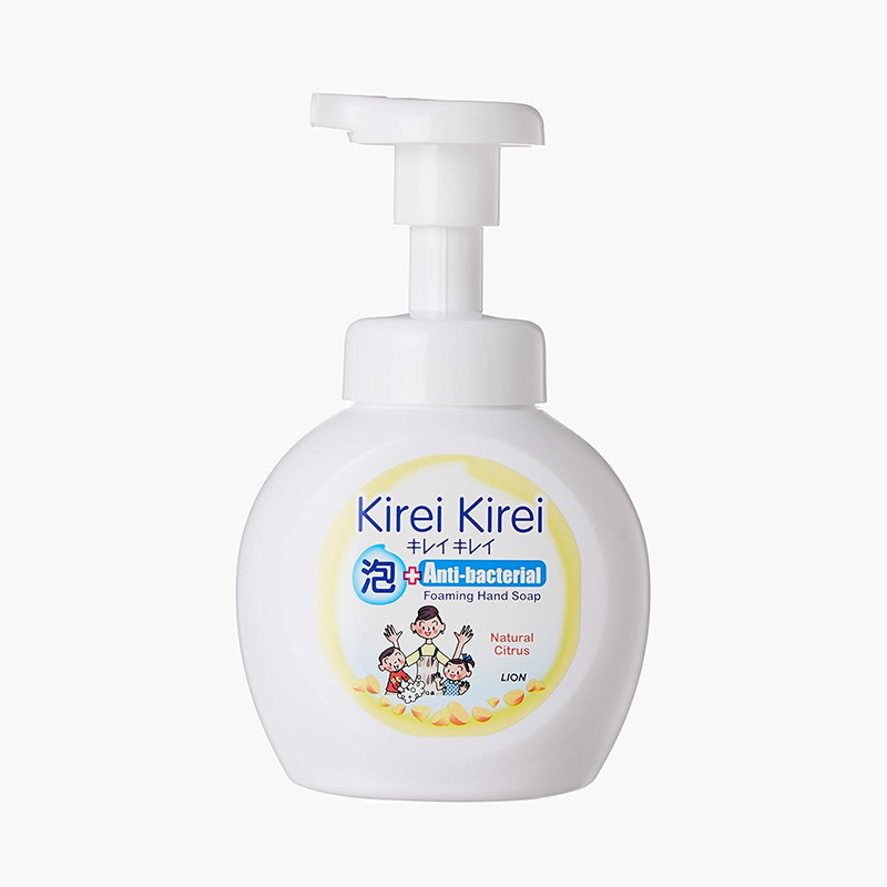 Dung dịch rửa tay, nước rửa tay tạo bọt Kirei Kirei hương chanh 250ml 