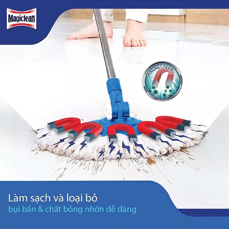 Nước lau sàn hương chanh Magiclean 2L  Tiêu diệt 99,9% vi khuẩn thương hiệu KAO