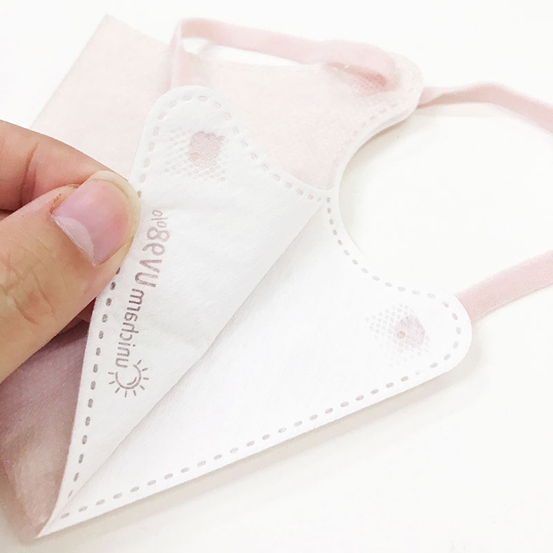 Khẩu trang Unicharm UV Mask 3D chống UV 98%, ô nhiễm không khí (5 cái - Hồng) thương hiệu UNICHARM