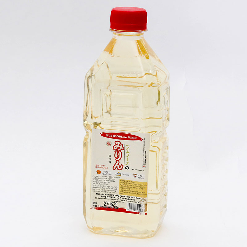 Gia vị thực phẩm Hue Foods no Mirin FU 500ml thương hiệu 