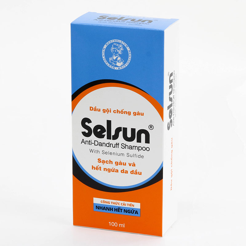 Dầu gội chống gàu Selsun Anti-Dandruff Shampoo 100ml thương hiệu ROHTO