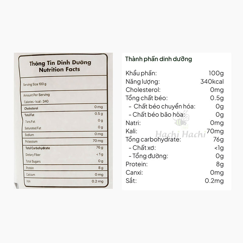 Gạo không vo Fuji Sakura 2kg thương hiệu KITOKU SHINRYO