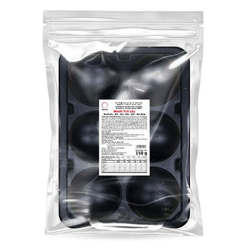 Mochi trái cây (chanh dây, dứa, dâu, dừa, xoài, dưa gang) 150g (6 cái) thương hiệu 