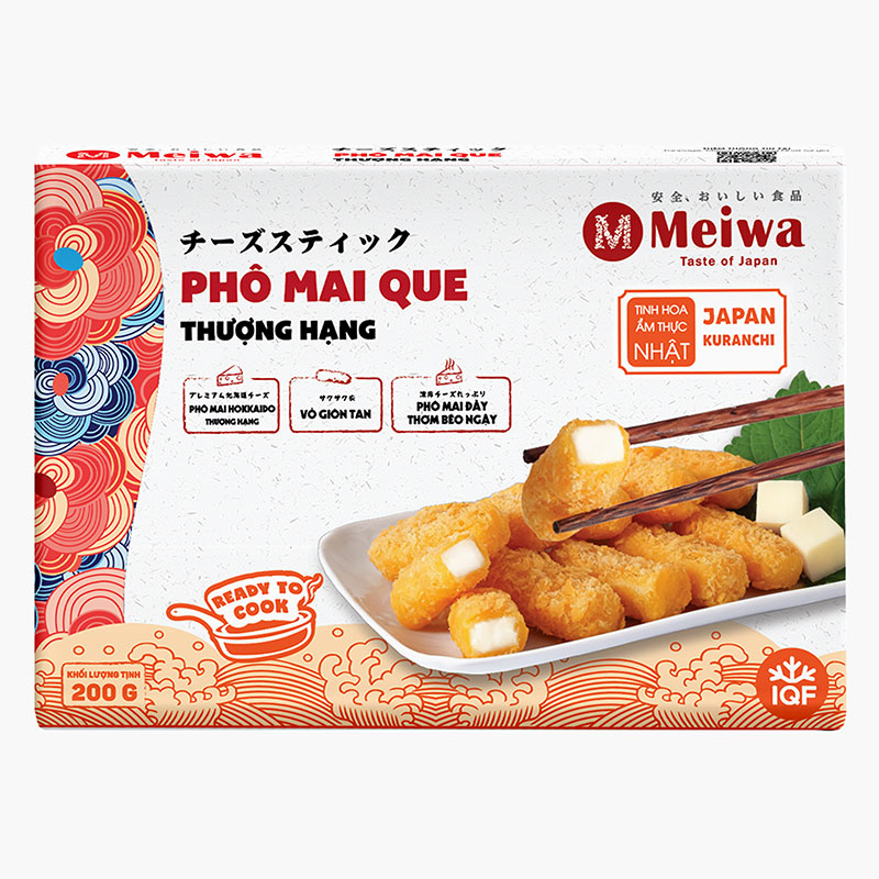 Phô mai que thượng hạng 200g (10 cái) thương hiệu MEIWA