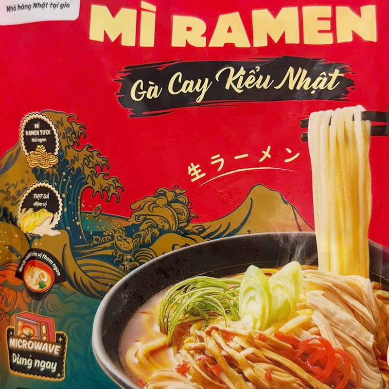 Mì ramen gà cay kiểu Nhật 295g thương hiệu MEIWA