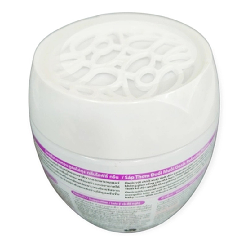 Sáp thơm đuổi muỗi Oasis Relaxing Purple 180g (Lavender) thương hiệu EARTH BIO CHEMICAL