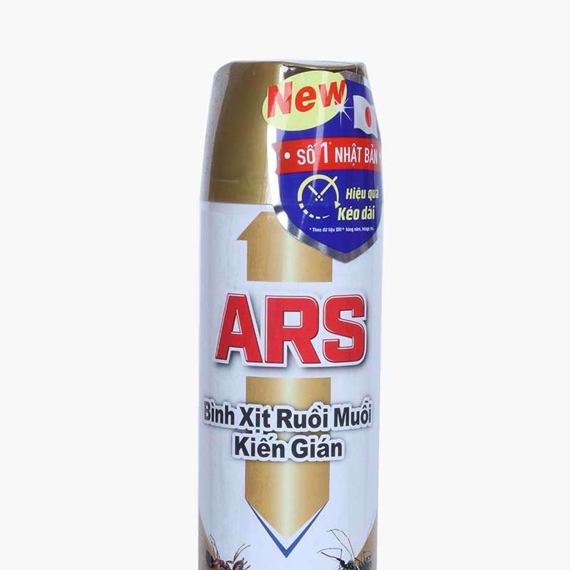 Bình xịt ruồi muỗi kiến gián ARS GOLD Sakura 600ml Hương Sakura, tác dụng kéo dài trong 4 tuần với gián thương hiệu EARTH BIO CHEMICAL