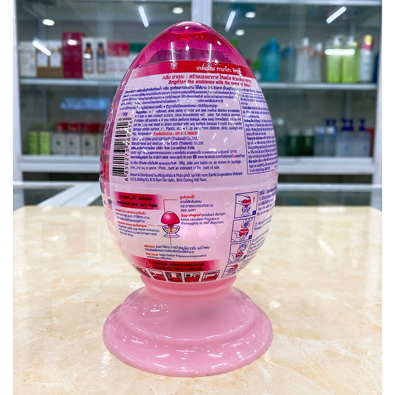 Tinh dầu khử mùi Daily Fresh Sakura 440ml thương hiệu EARTH BIO CHEMICAL