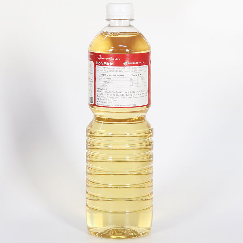 Gia vị nấu ăn Hon Mirin Umami 880ml, chay mặn đều dùng được thương hiệu 
