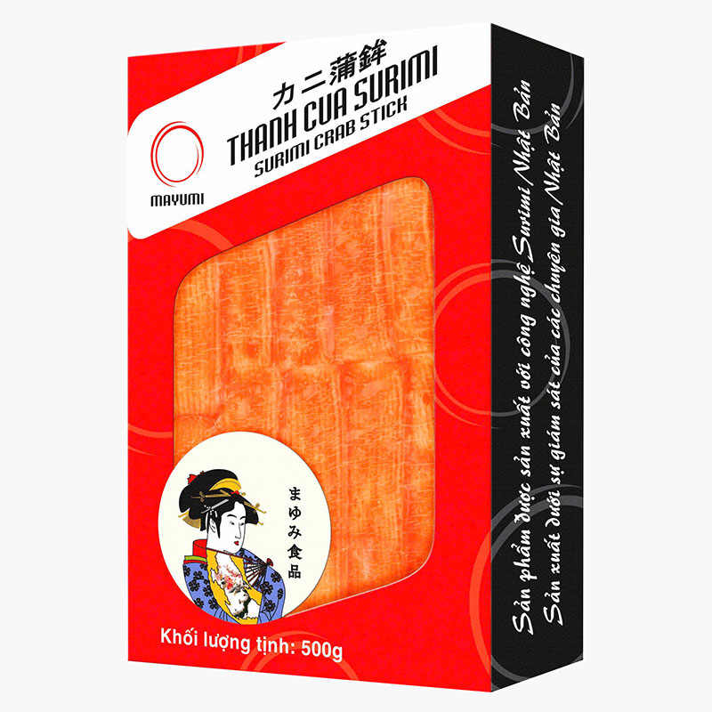 Thanh surimi hương vị cua (500g) thương hiệu MAYUMI FOOD