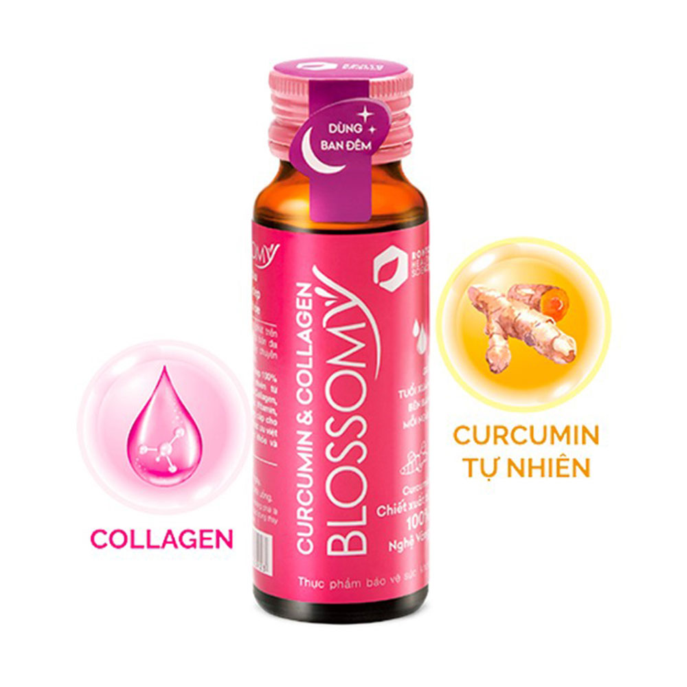 Nước uống đẹp da, cải thiện sức khỏe Blossomy  (50mlx10 chai)  thương hiệu ROHTO