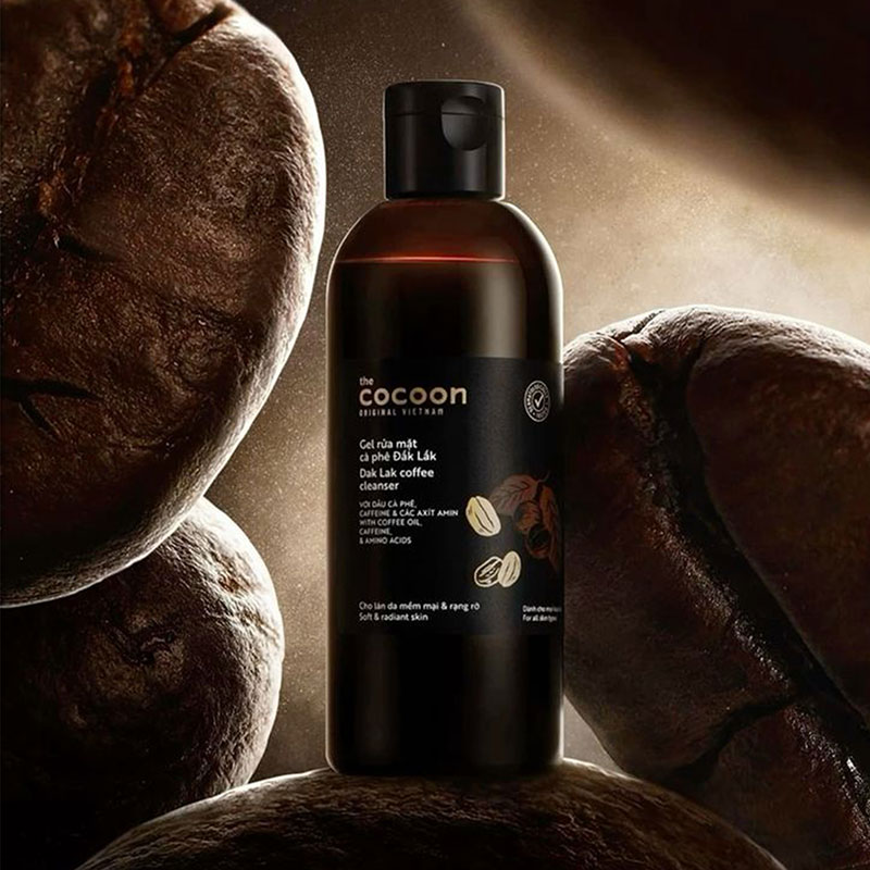 Gel rửa mặt cà phê Đắk Lắk Cocoon 310ml thương hiệu COCOON