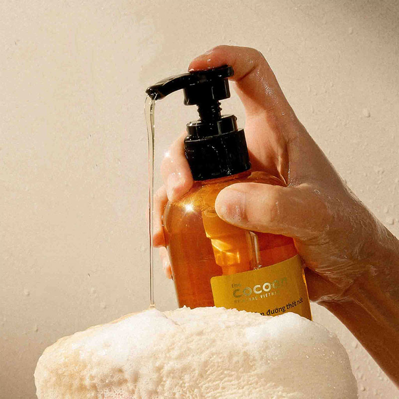 Gel tắm đường thốt nốt An Giang Cocoon 500ml thương hiệu COCOON