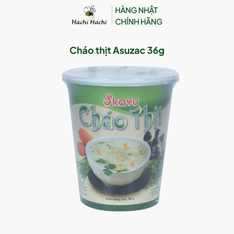 Cháo thịt Asuzac 36g thương hiệu ASUZAC FOODS
